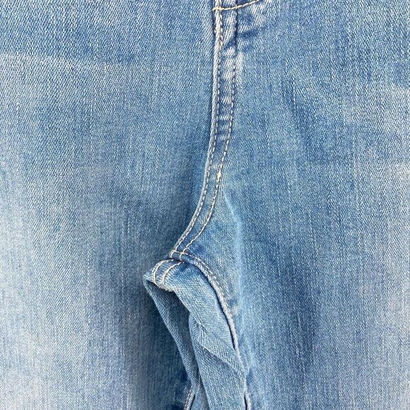 Refuge Austin Light Wash High Rise Stretch Flare Jegging Denim Jeans Size 11 - Picture 5 of 15